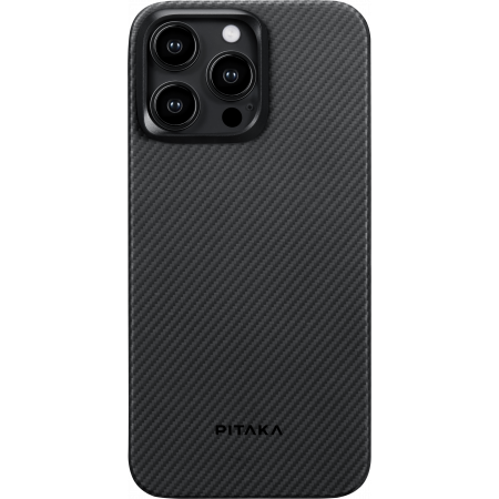 Накладка iPhone 15 Pro Max Pitaka (Черный)