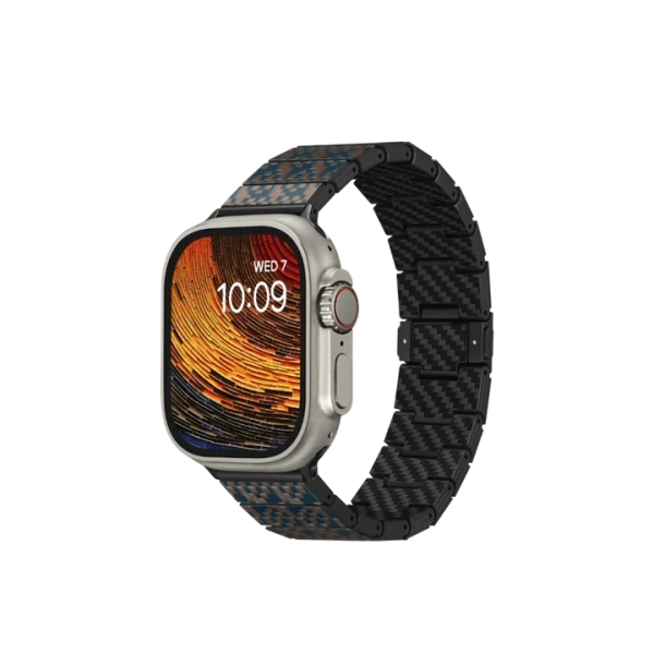 Браслет PITAKA Dreamland ChromaCarbon для Apple Watch 38/40/41/42/44/45/49mm (Stairs)