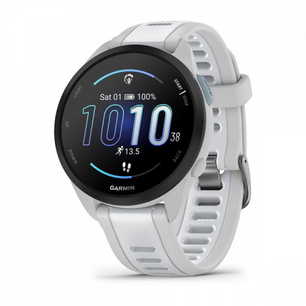 Часы Garmin ForeRunner 165 Music Mist Gray/Whitestone